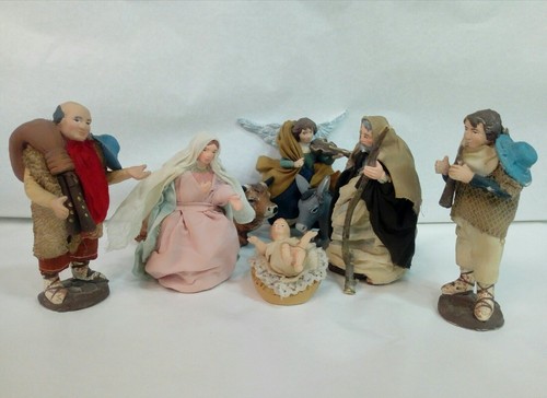 Natività vestita cm - natività, 10